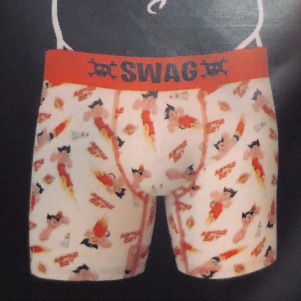 NEW SWAG Astro Boy Boxer Brief Underwear LARGE 34 - 36 Men’s